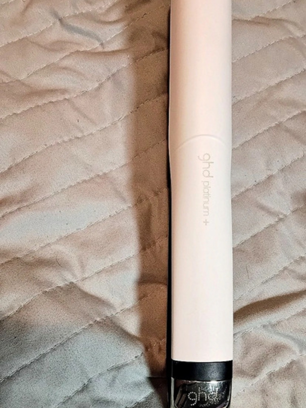 ghd platinum+ + Hair Straightener White & Black Like New